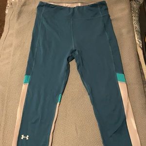 Under Armour mid leg leggings.